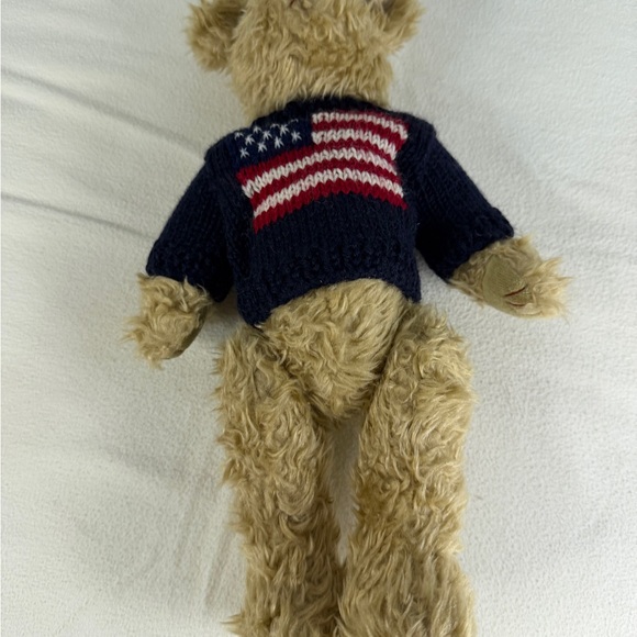 Ty Attic Treasures Bear “Grant” Plush 1999 Vintage Teddy Stuffed Animal Sweater - Picture 2 of 9